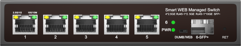 KP-6XHML-X 轻管理型交换机