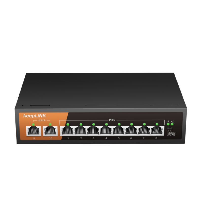 KP-10TP-MAC 非管理型POE交换机
